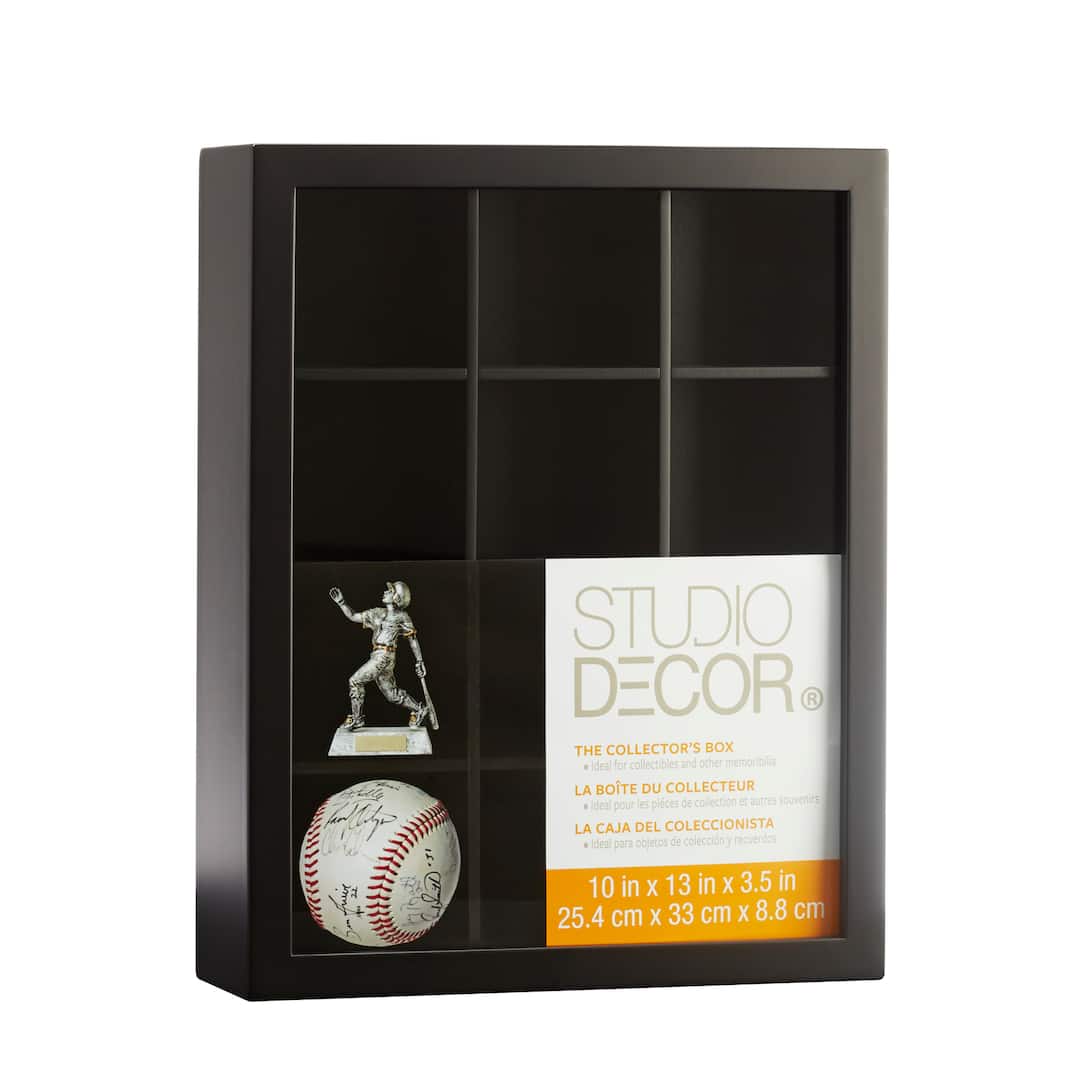 michaels baseball card display case by Studio Dcor Give it to a baseball enthusiast to make him feel special Sports Display Cases & Shadow